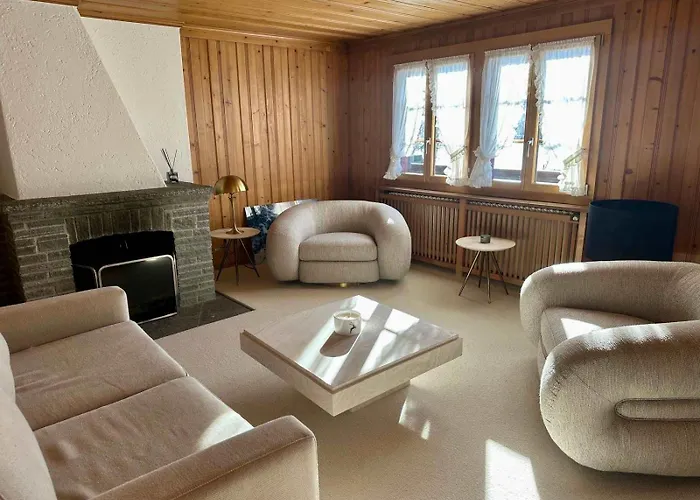 Swiss Peaks Haven With Unparalleled Views Gstaad