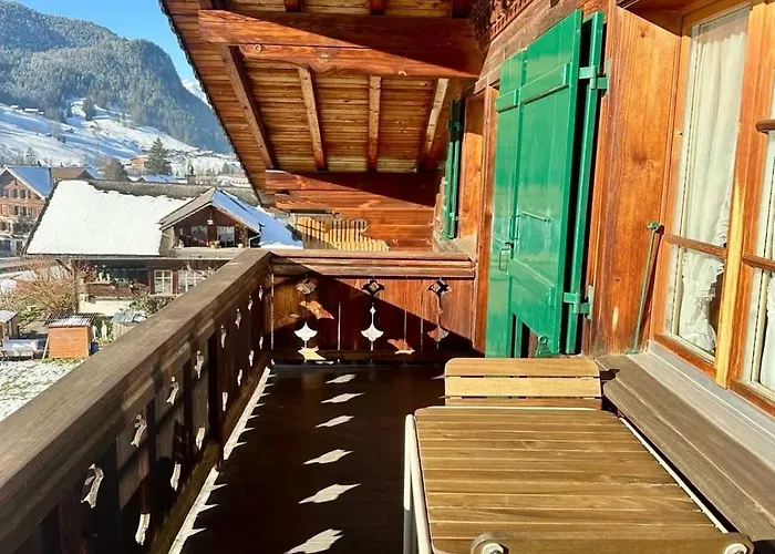 別荘 Swiss Peaks Haven With Unparalleled Views グスタード