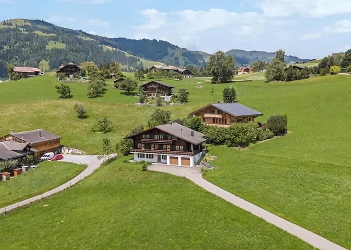 Swiss Peaks Haven With Unparalleled Views