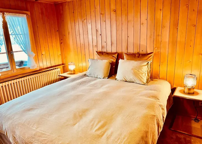 Dom wakacyjny Swiss Peaks Haven With Unparalleled Views Gstaad